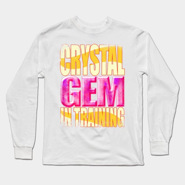 Crystal Gem in Training Long Sleeve T-Shirt by stateements